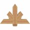 Ekena Millwork Redmond Smooth Timber Gable Bracket, Western Red Cedar, 36"W x 24"H x 5 1/2"D x 5 1/2"F, 16/12 Pitch GBW036X24X0606RED00SWR - alternate 1